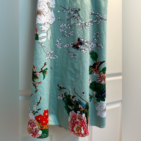 Owin 1950's Tea Dress Retro Rockabilly Summer Garden Swing Party Cocktail - Picture 7 of 15